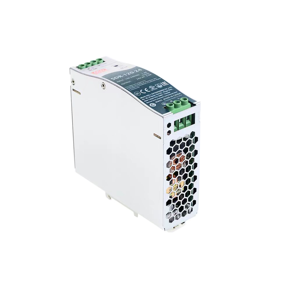 SDR-120-24明纬导轨型PFC电源